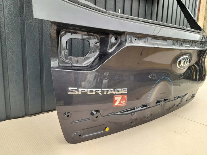 фото №5, Крышка багажника зад задняя kia sportage iv 16-