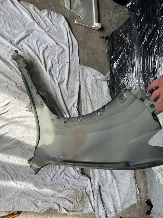 фото №10, Hyundai tucson iv 4 2021- крыло правые переднее перед идеальное состояние код yg7