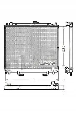 фото №1, Радіаторів води drm45015 denso