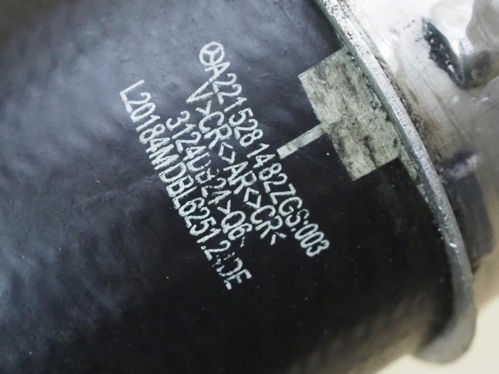 фото №14, Mercedes w221 3.2cdi a2215281482 труба интеркулер