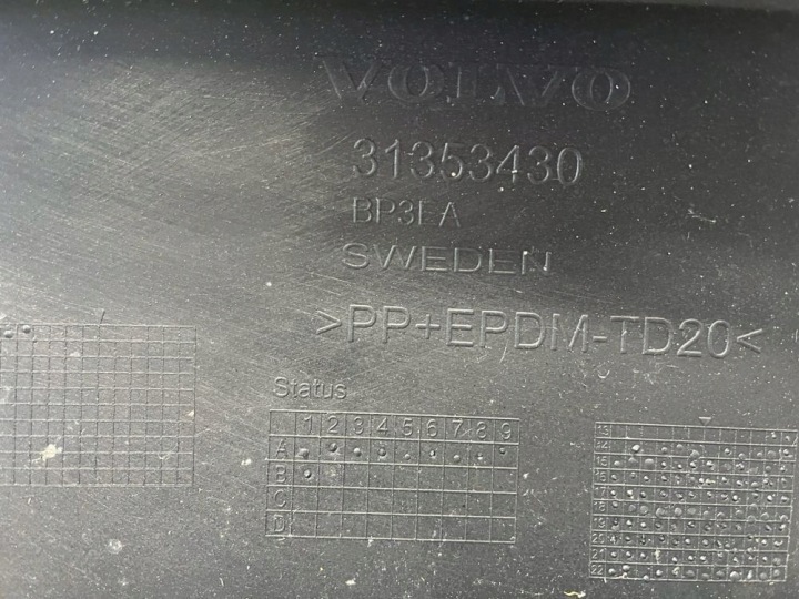 фото №10, Volvo xc90 бампер задний накладка цвет 731 31353430 16 -