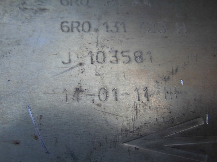 фото №9, Катализатор 6r0131723h ibiza 6j fabia ii polo 6r a1 8x 1.6tdi cay оригинал