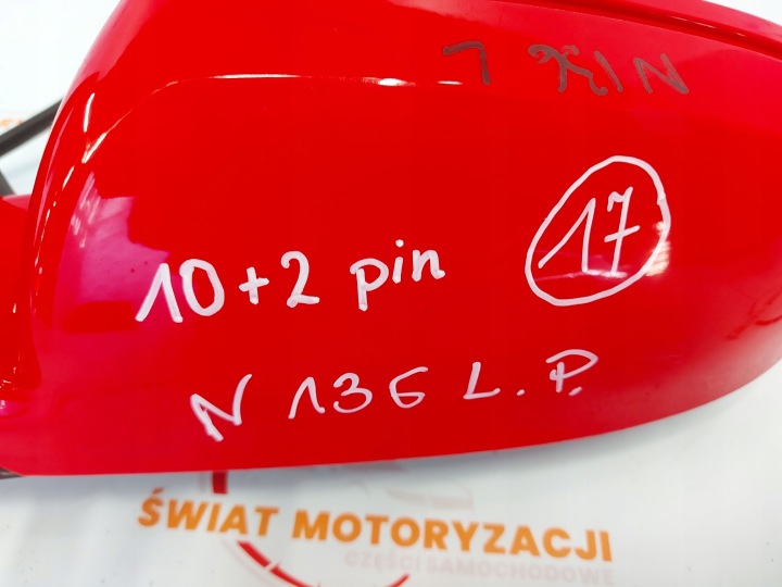 фото №9, Audi a5 8t 2.0 tfsi 10r зеркало левое перед англичанин 10 pin 2 pin