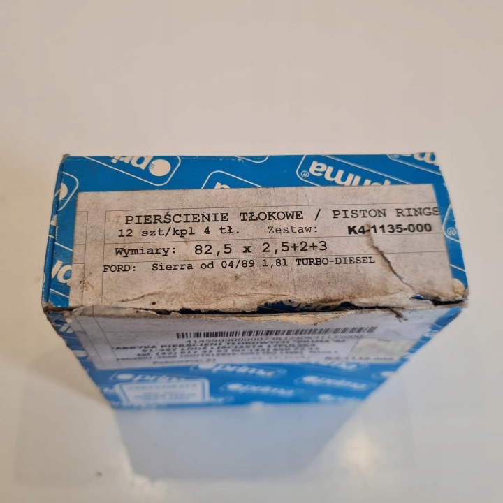фото №6, Ford sierra 1.8td кільця поршневі комплект na 4 поршні prima k4-1135-000