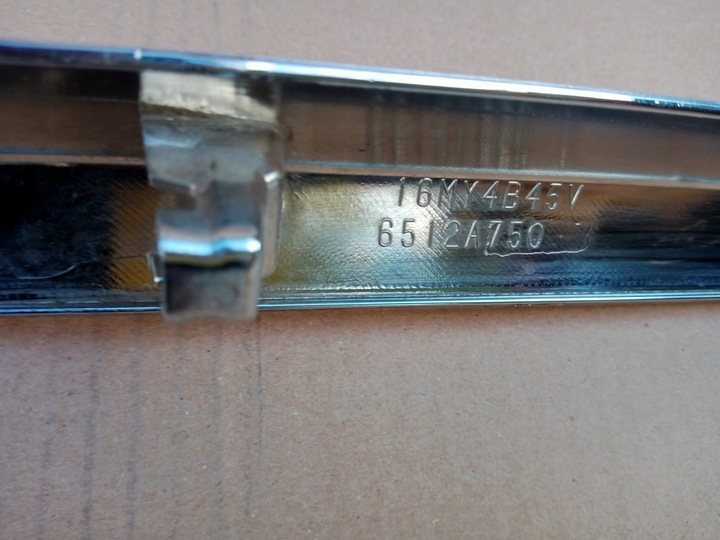 фото №7, Mitsubishi outlander iii правая планка хром порога дверь перед