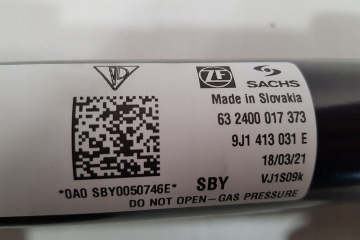 фото №9, Амортизатор переднє правий porsche 9j1413031e 2020