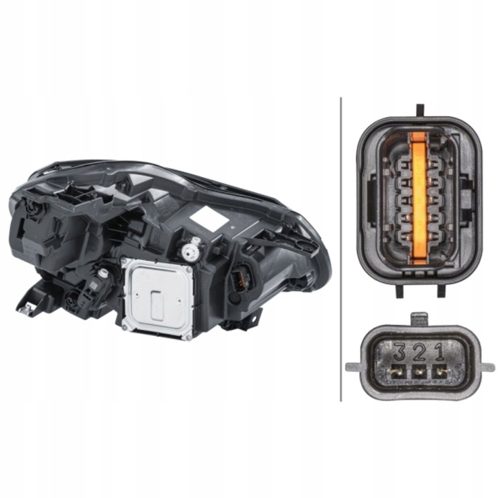 фото №4, Лампа renault captur ii 20- фара левый