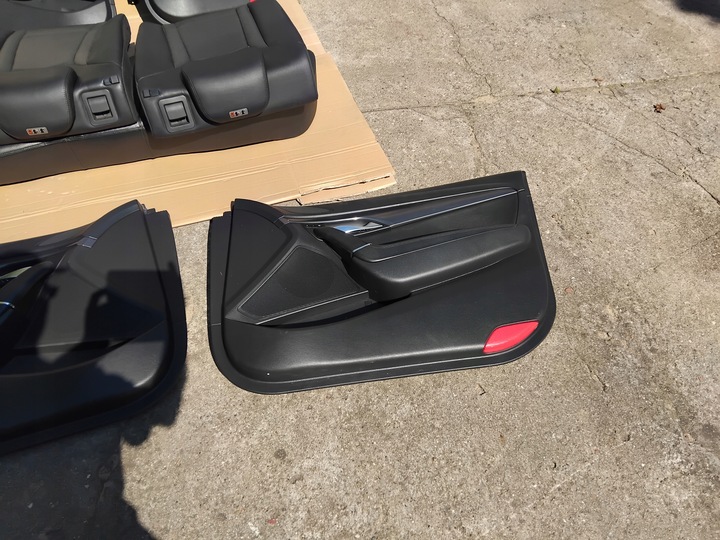 фото №11, Hyundai i40 sedan 1.7 crdi рестайлинг сиденья диван комплект кожаные