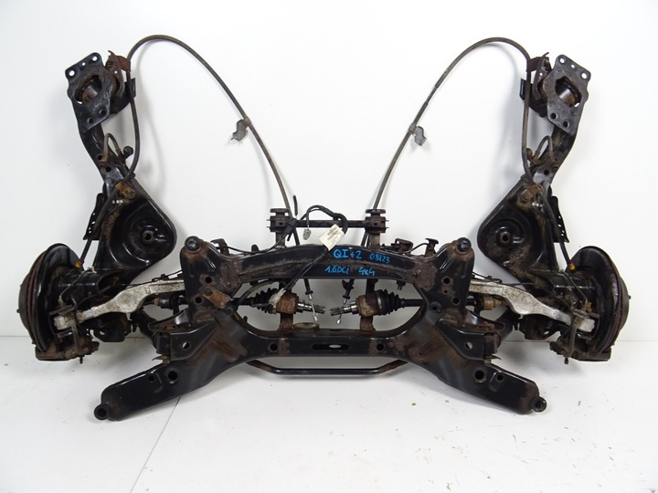 фото №1, Qashqai i j10 +2 1.6 dci балка подвешивание зад 4wd