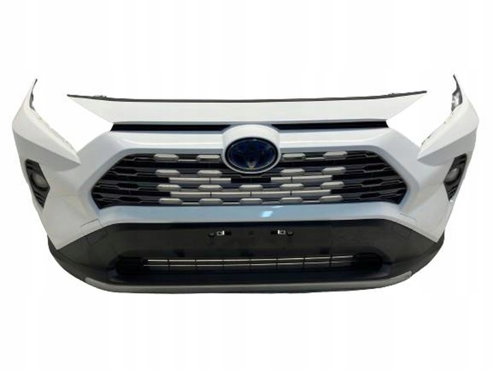 фото №1, Rav4 v гибрид бампер перед переднее комплектный bez pdc 040