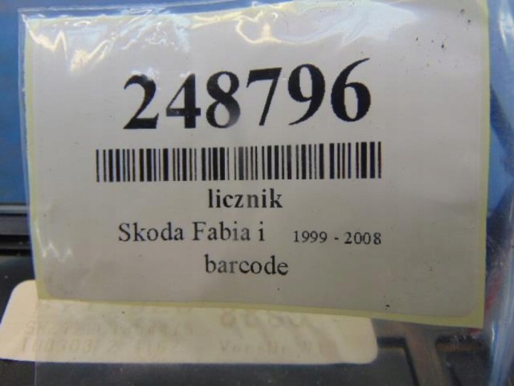 фото №6, Skoda fabia i спидометр 6y1920880g