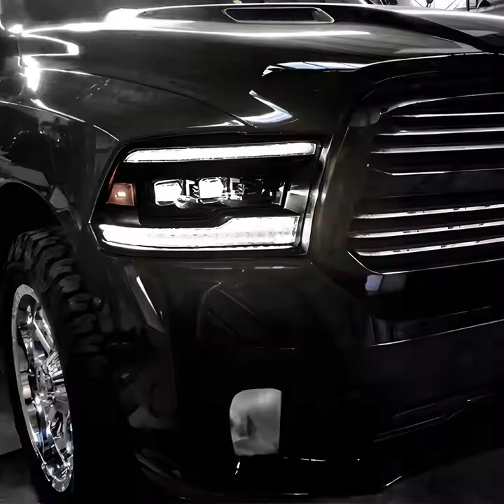 фото №11, Модуль фары projektora led do лампы dodge ram1500 2500 3500 2009-2021