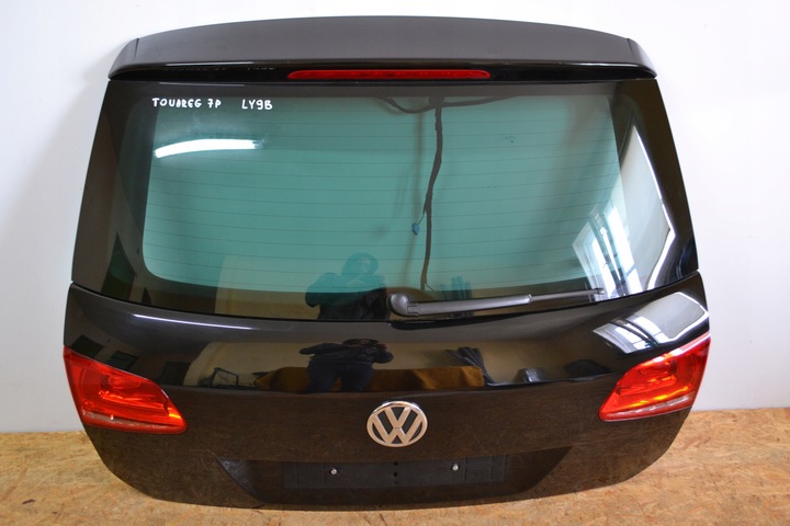 фото №1, Vw touareg 7p крышка багажника зад ly9b w цвет