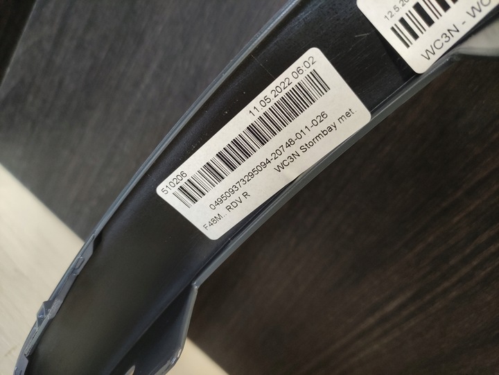 фото №8, Планка крыльев m набор правая bmw x1 f48 цвет c3n