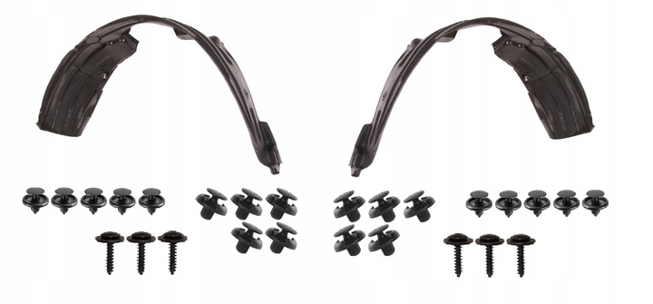 фото №1, Toyota rav4 2000-2005 подкрылки передние правые+ левая