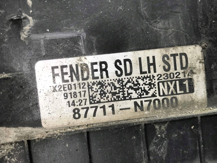 фото №8, Планка крила захист накладка лівий перед hyundai tucson iv 87711-n7000