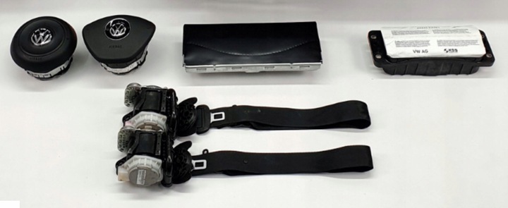 фото №1, Volkswagen golf 7 vii комплект подушка безпеки + ремені