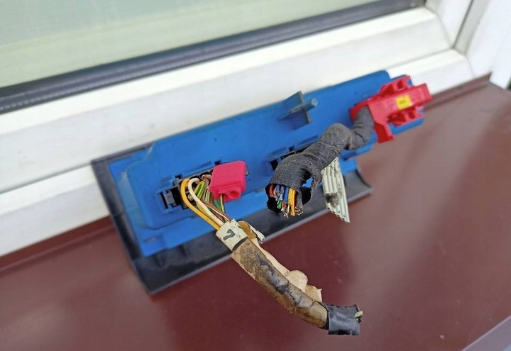 фото №6, Vw passat b4 climatronic панель кондиціонера повітропровід 9bg724961