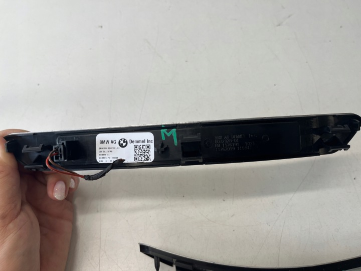 фото №6, Bmw x6 g06 молдинг накладка порогова led права ліва 8072327 8072328