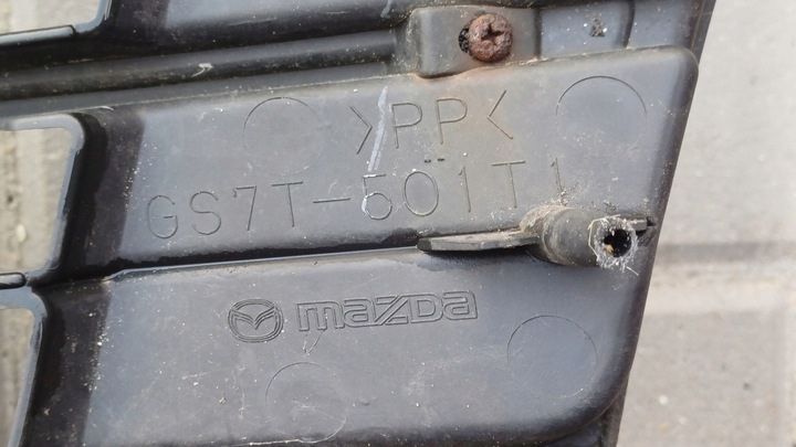 фото №7, Mazda 6 08-12 gh решётка бампера gs7t-501t1