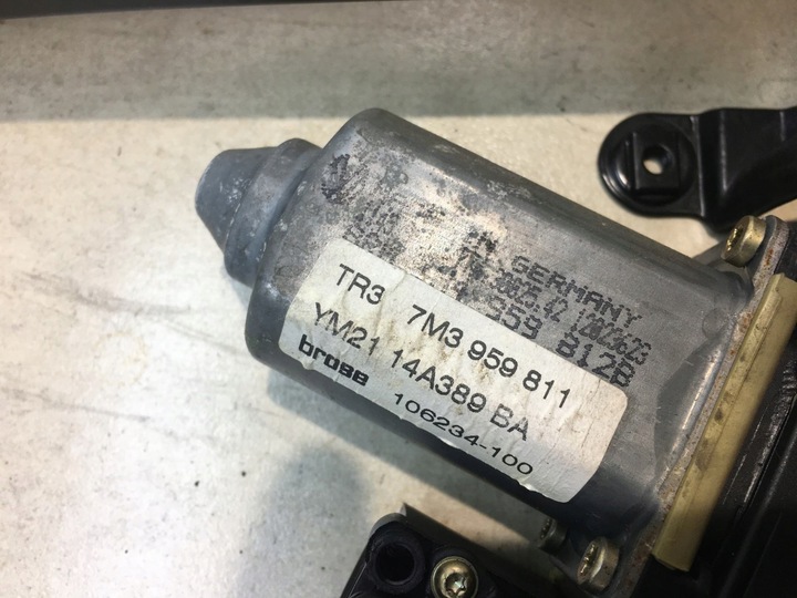 фото №5, Подъемник стекла левый зад sharan fl 7m3959811