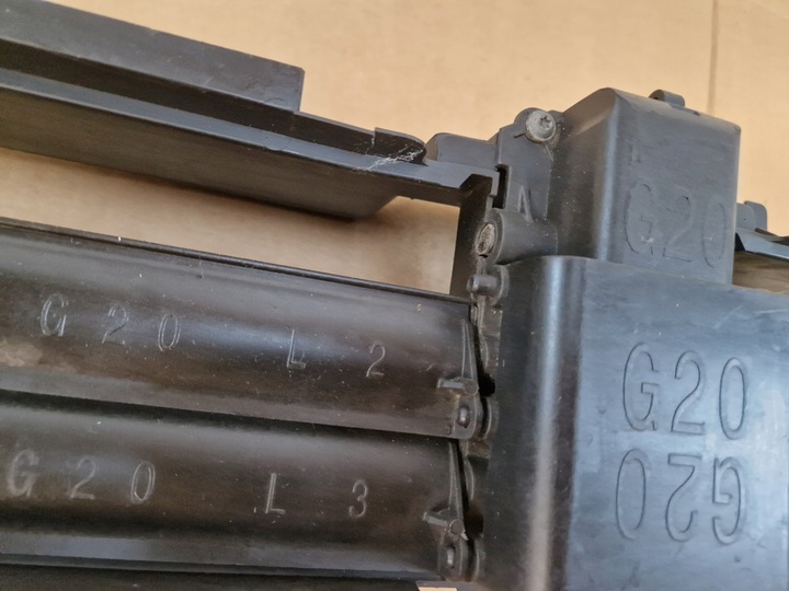 фото №7, Bmw g20 iii 3 жалюзі нижня dół впуск кермо повітря org 9465186-04