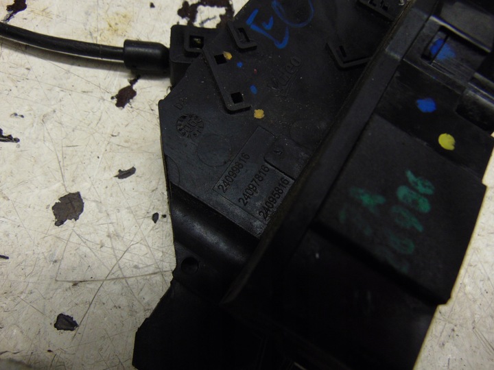 фото №11, Замок дверь правый зад задний citroen c4 i picasso европа