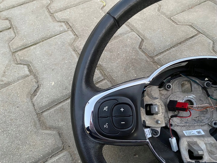 фото №5, Руль многофункциональная fiat 500 рестайлинг