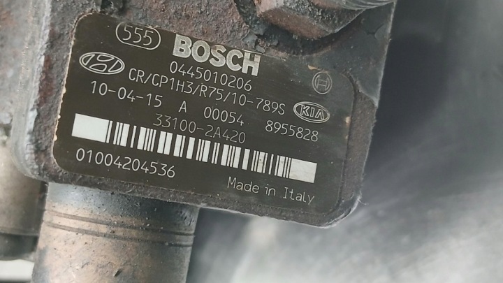 фото №7, Насос паливна рейка  kia ceed i рестайлінг 10r 1.6crdi 33100-2a420