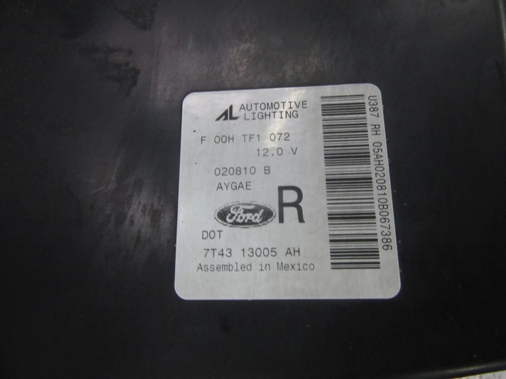 фото №8, Ford edge 2007 лампа перед