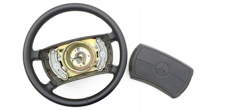 фото №14, Mercedes w124 руль sport кожаный подушка - i gen akcesoryjna