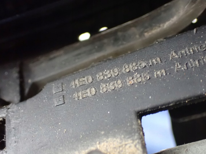 фото №13, Ручка двери правое перед keyless audi s8 a8 d3 5.2 fsi 4e0839885, 4e0949187