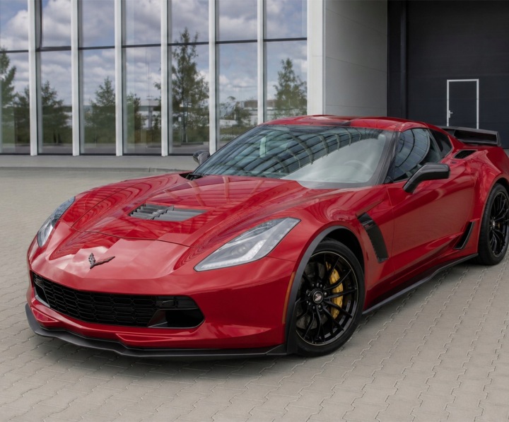 фото №12, Передній бампер do chevrolet corvette c7 2014-2019 eda тюнінг