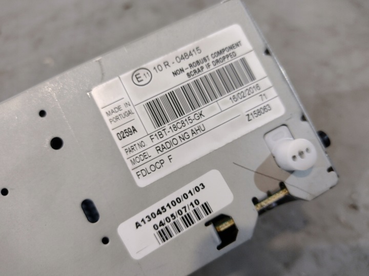 фото №11, Магнитола ng ahu ford focus mk3 iii рестайлинг f1bt-18c815-gk