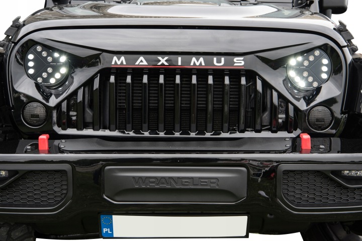 фото №12, Jeep wrangler jk 2007-2018 решётка передний gladiator