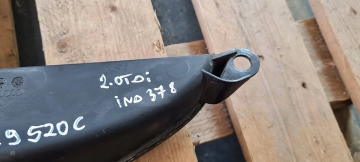 фото №10, A6 c8 4k воздуховод впуск руль воздуха 2.0 tdi 4k0129520c 4k0129510b