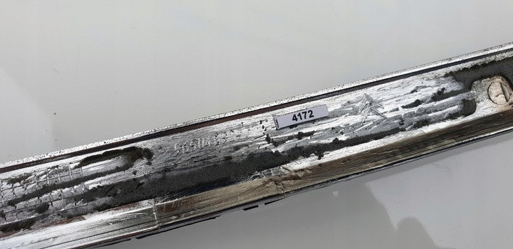 фото №15, Citroen c5 i igen планка хром хромована капота капот решітка радіатора перед передня