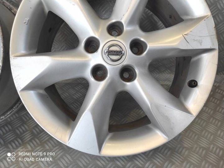 фото №13, Nissan qashqai j10 juke f15 pulsar c13 диски алюмінієвий 17'' 5x114.3 et39