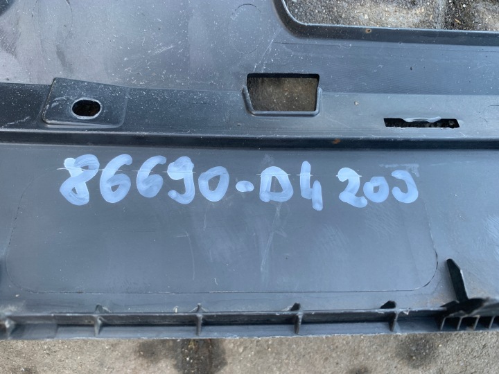 фото №9, Kia optima iv 4 спойлер накладка бампера заднє зад 86690-d4200