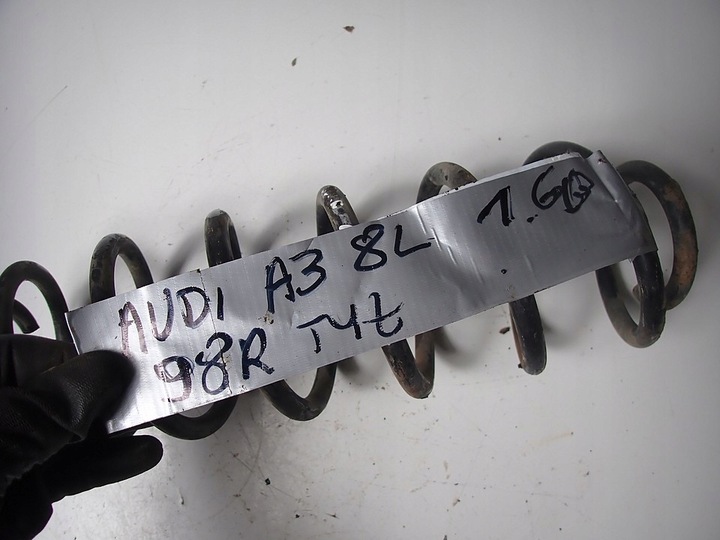 фото №10, Пружина задняя зад audi a3 8l 1.6 98r