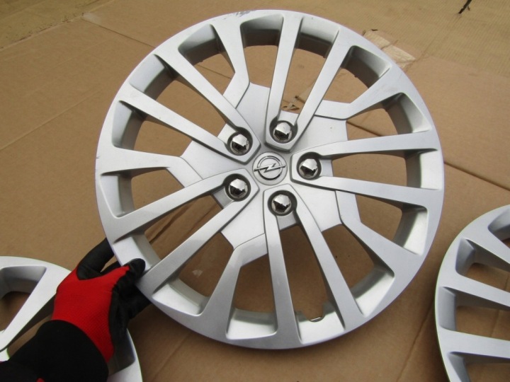 фото №12, 4x ковпаки 17 opel crossland x grandland astra iv j k insignia a b zafira c