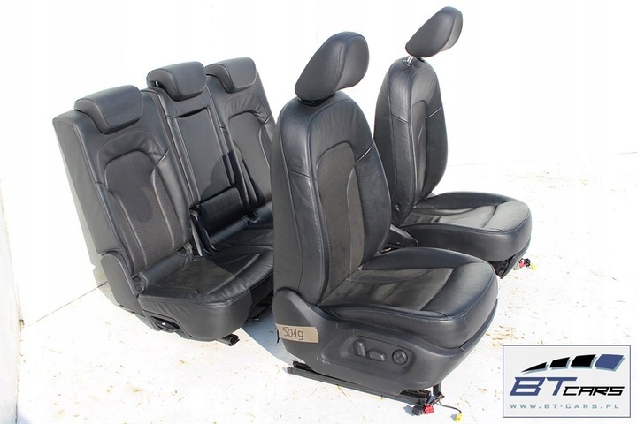 фото №5, Audi q5 сиденья комплект сидений сидений сиденье сиденье обивка вентилируемые