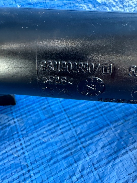 фото №6, Труба шланг повітря peugeot citroen 1.6 thp 9801902880 5800490070