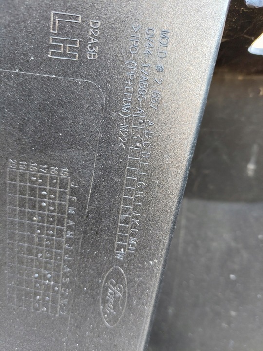 фото №10, Ford kuga mk2 рестайлінг 16r . бампер зад. a547