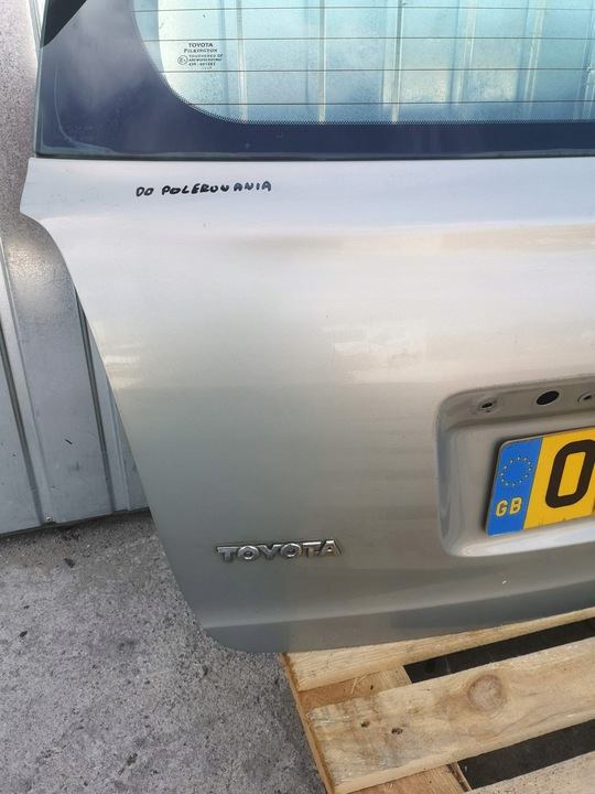 фото №4, Кришка скло зад toyota avensis t25 універсал 03-06