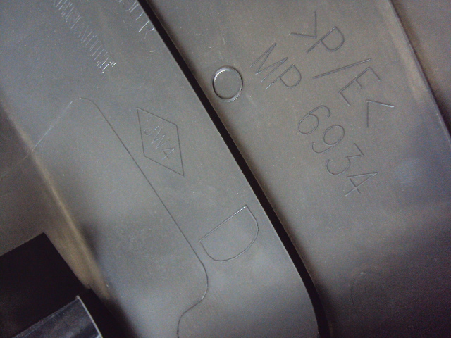 фото №4, Захисні накладки стійок праві renault clio iv rs 1.6 tce