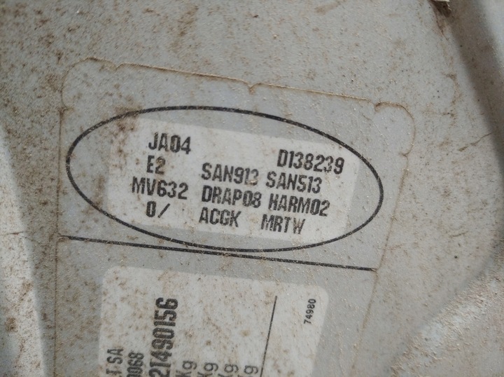 фото №11, Renault scenic i рестайлинг 99-03 дверь правые зад задние mv632