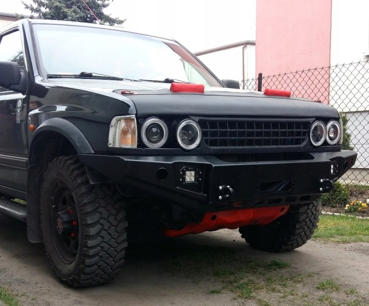 фото №9, Пороги стальные offroad градусы боковые rtech opel frontera a sport 3d