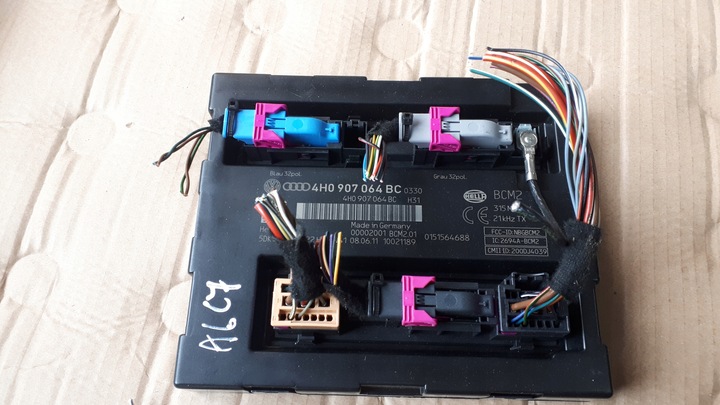 фото №6, A6 c7 4g модуль блок управления комфорта 4h0907064bc a7