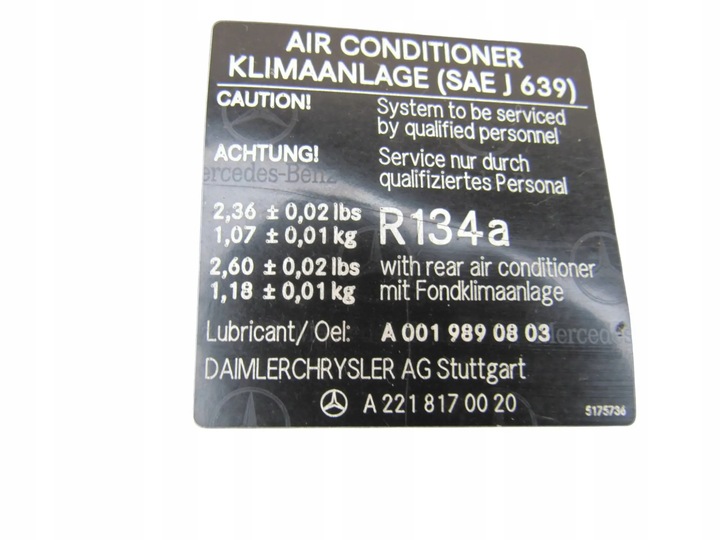 фото №16, Mercedes s w221 221 63 amg pas переднє підсилювач радіатор a2115002293